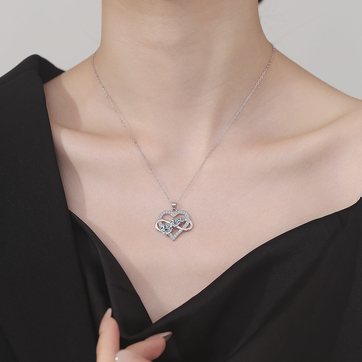 Hearth Necklace Sterling Silver S925
